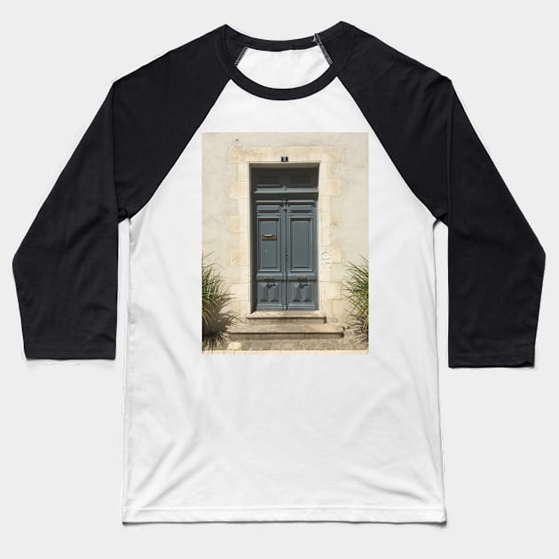 An Old Door in France Baseball T-Shirt by golan22may